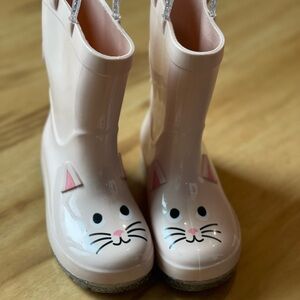 Old Navy Cat Face Rain Boots